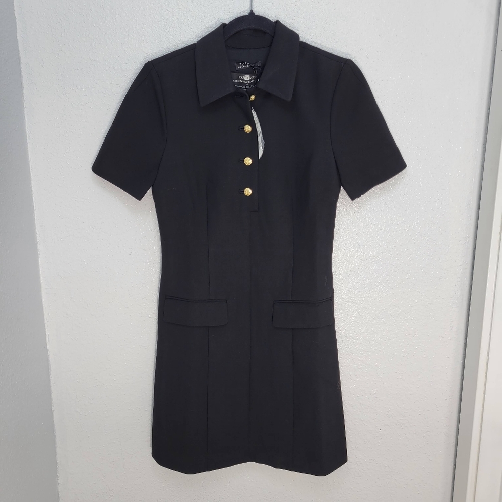 J Crew Parc dress in four-season stretch $188 Retail Black Classic LBD CN571 - Picture 5 of 15